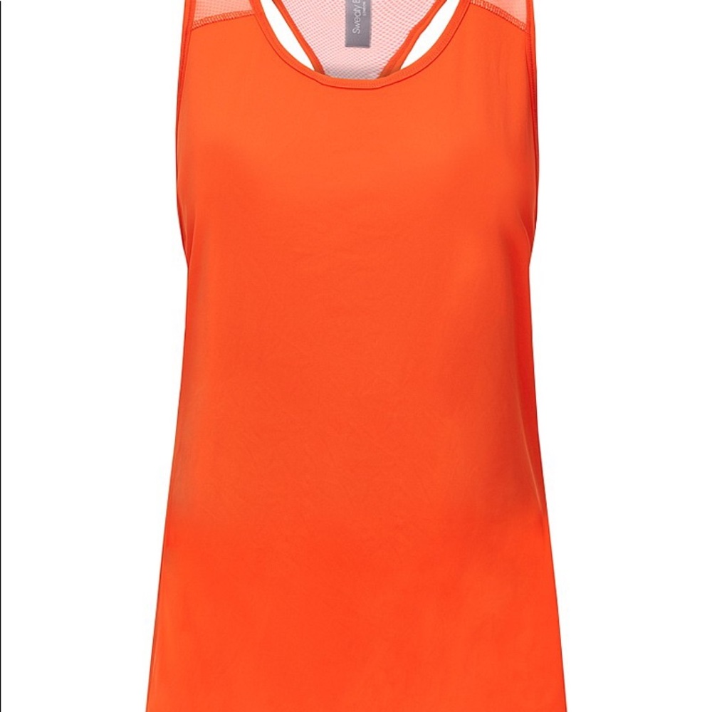 Sweaty Betty Compound Tank in Orange